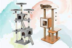 cat trees for hiding